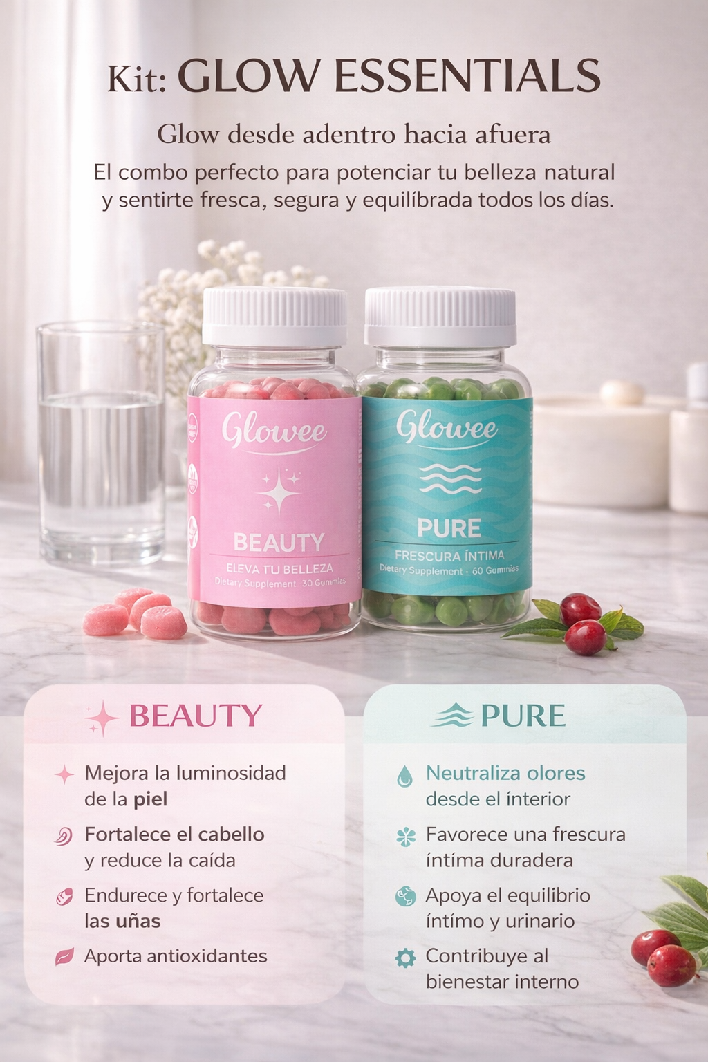 Kit: ✨ Glow Essentials (Los Esenciales)